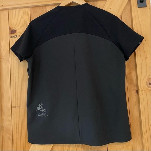 Figs Disney Mickey Mouse Limited Addition Black Scrub Top - Picture 5 of 6
